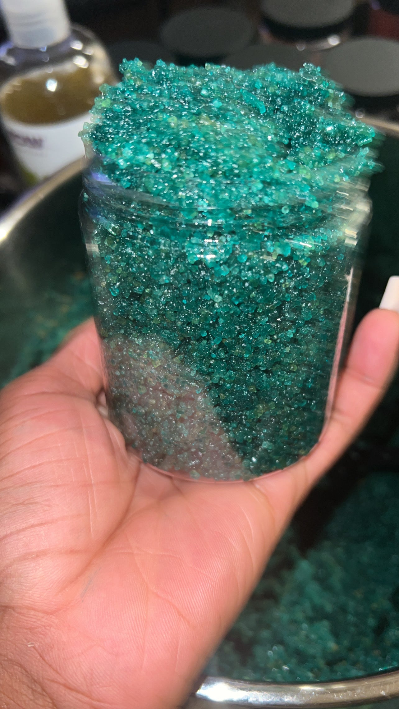 Blue roll up
